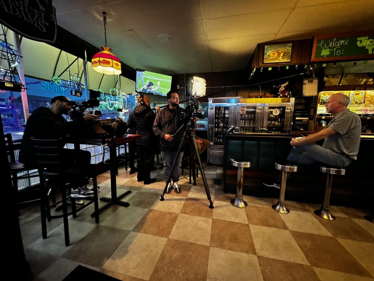 Pro Film Sound on set