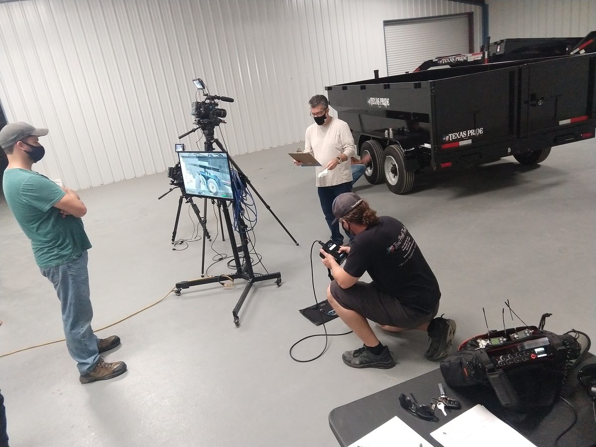 Pro Film Sound on set