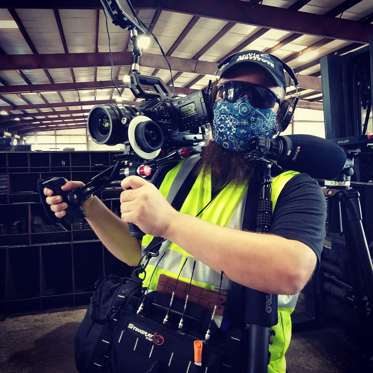 Pro Film Sound on set