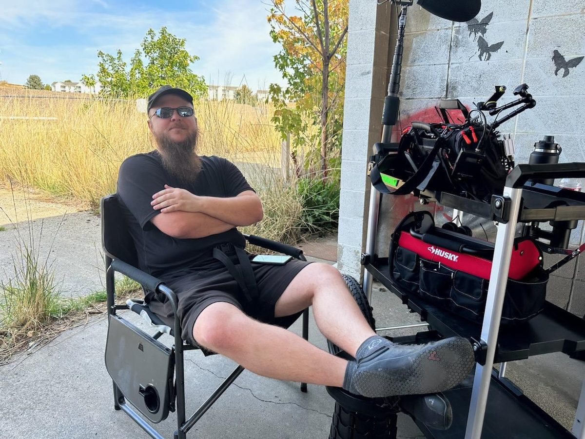 Pro Film Sound on set