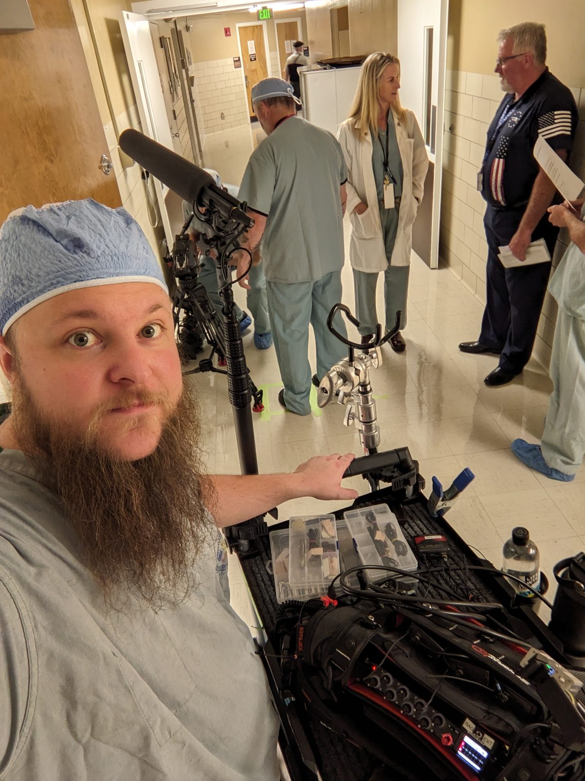 Pro Film Sound on set