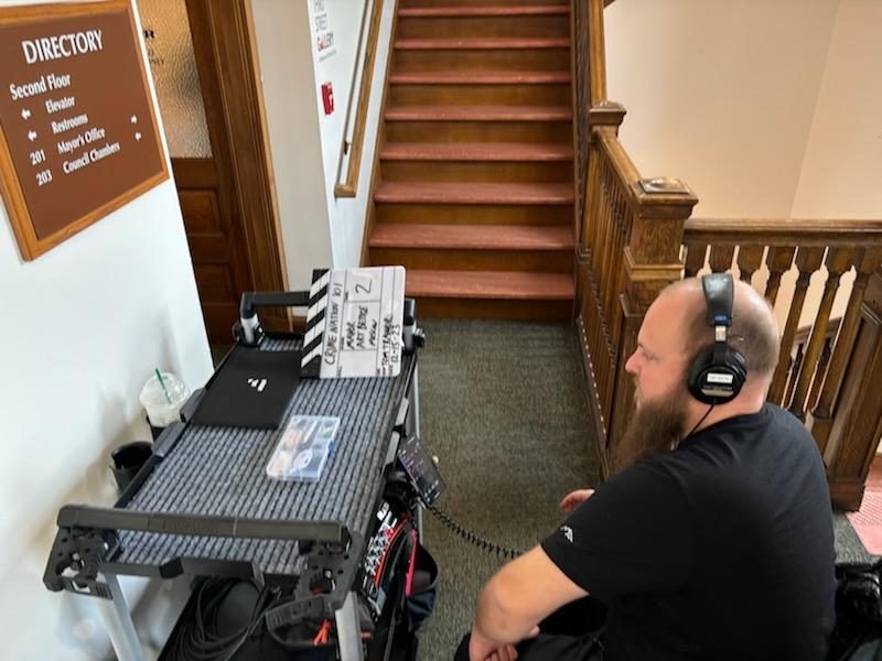 Pro Film Sound on set
