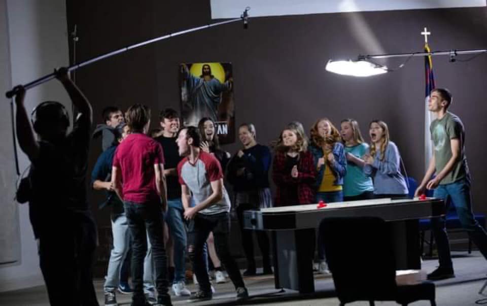 Pro Film Sound on set