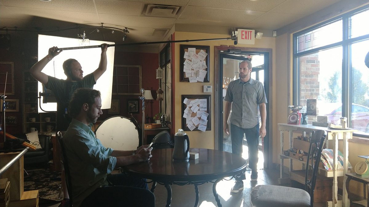 Pro Film Sound on set