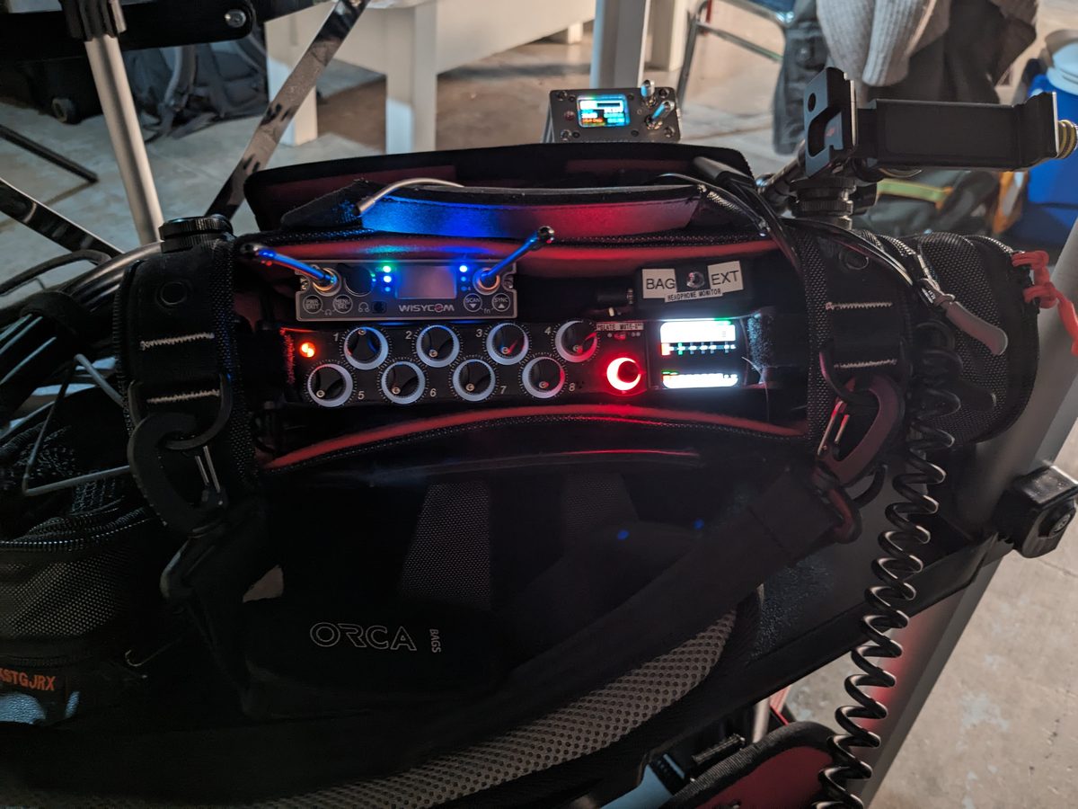 Pro Film Sound on set